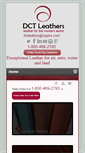 Mobile Screenshot of dctleathers.com